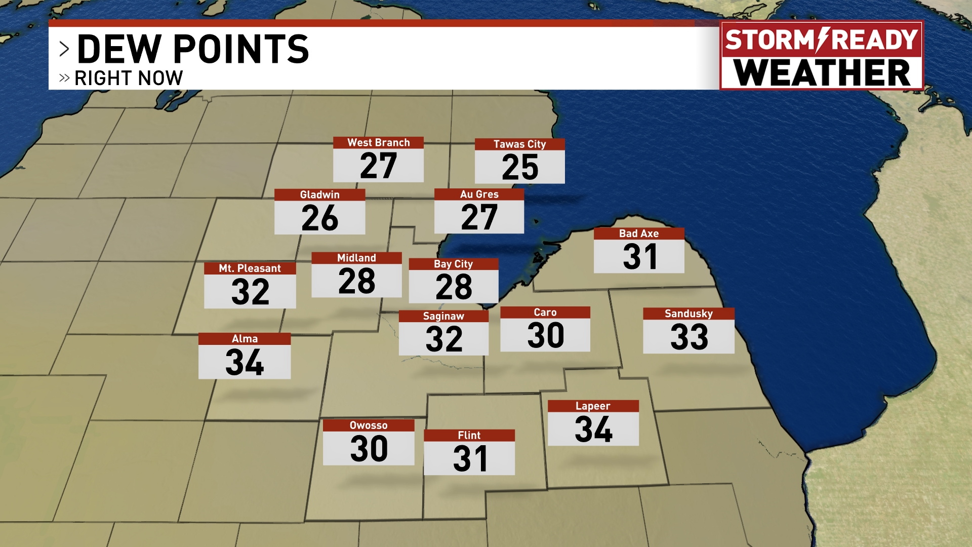 Map Of Mid Michigan MidMichigan Maps News, Weather, Sports, Breaking News WEYI
